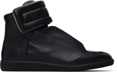 Maison Margiela Future Low Sneakers Ankle Length Rubber Sole In Black