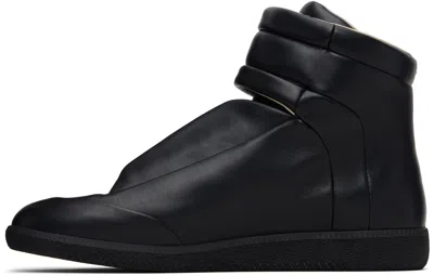 Maison Margiela Future Low Sneakers Ankle Length Rubber Sole In Black