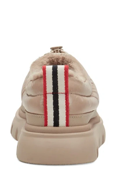 Hunter Madi Platform Puffer Slipper In Nude
