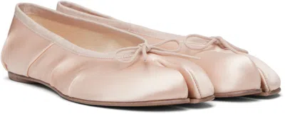 Maison Margiela Tabi New Flat Shoes Pink In Pink
