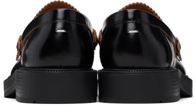 Maison Margiela Sophisticated Loafers For Men In Black