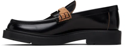 Maison Margiela Sophisticated Loafers For Men In Black