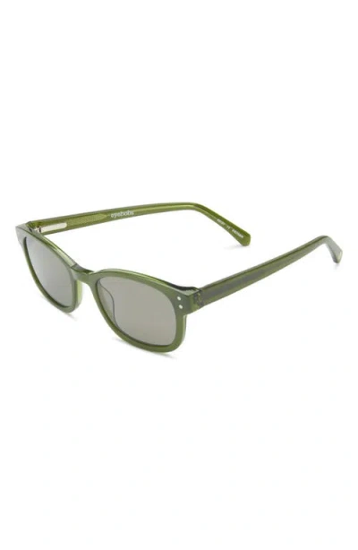 Eyebobs Biff 52mm Square Reading Glasses In Green