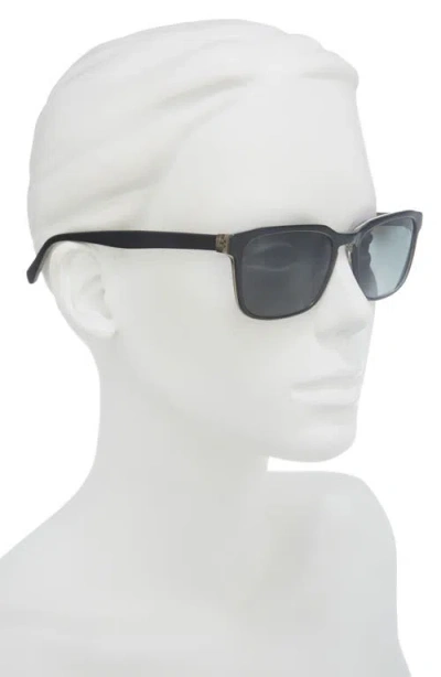 Eyebobs Seymour Glass 52mm Polarized Rectangular Sunglasses In Brown