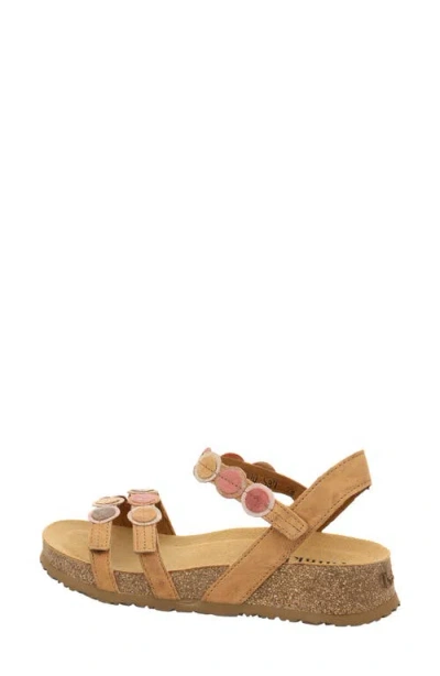 Think ! Koak Ankle Strap Sandal In Brown
