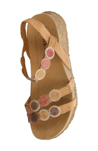 Think ! Koak Ankle Strap Sandal In Brown