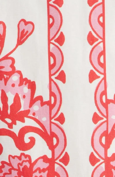 Lilly Pulitzer Sadie Sleeveless Shift Romper In Coconut Spicy Socialite Engineered Romper In White