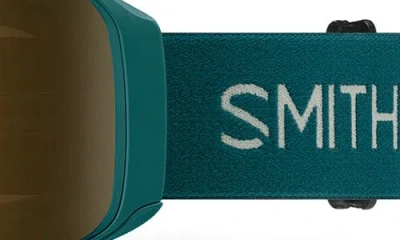Smith 4d Mag 184mm Snow Goggles In Green