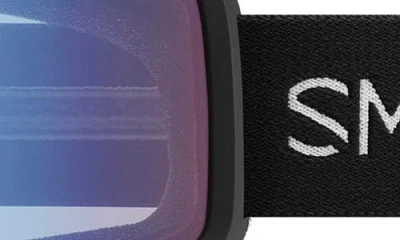 Smith Transfer Low Bridge Snow Goggles In Black