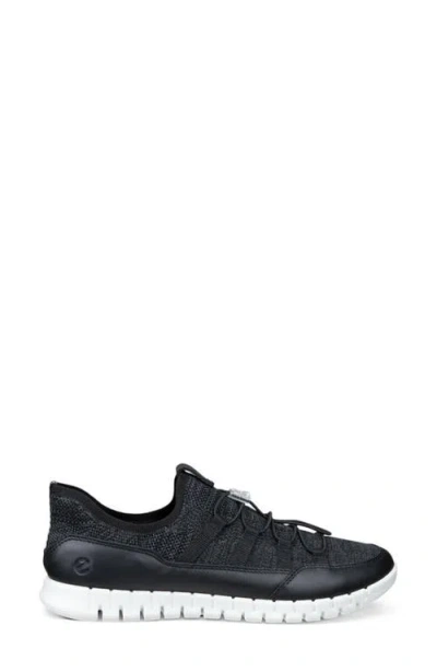 Ecco Gruuv Lite Sneaker In Black