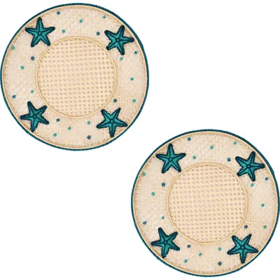 Coro Cora Starfish 3d Placemat In Multi