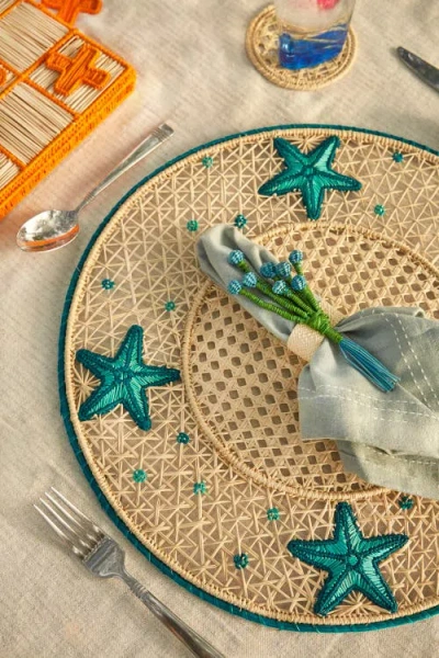 Coro Cora Starfish 3d Placemat In Multi