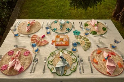 Coro Cora Starfish 3d Placemat In Multi