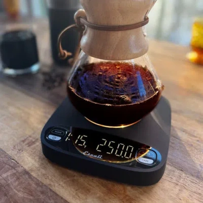 Escali Versi Coffee Scale In Black