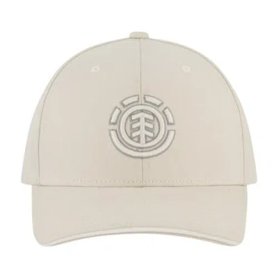 Element Stretch Fit 6-panel Cap With Curved Visor In Gray