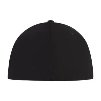 Element Stretch Fit 6-panel Cap With Curved Visor In Black