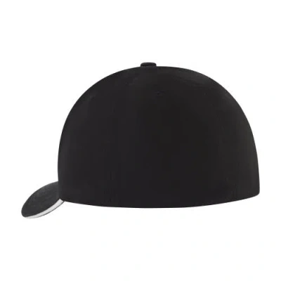 Element Stretch Fit 6-panel Cap With Curved Visor In Black