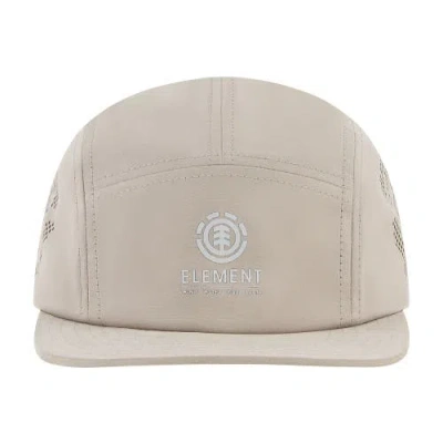 Element Soft Poly Twill Camper Cap Athletic 5-panel Style In Gray