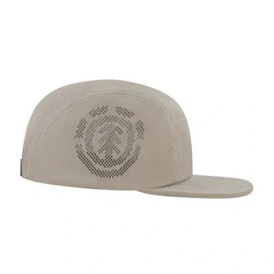 Element Soft Poly Twill Camper Cap Athletic 5-panel Style In Gray