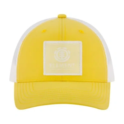 Element 6-panel Mesh Back Cap With Curved Brim In Yellow