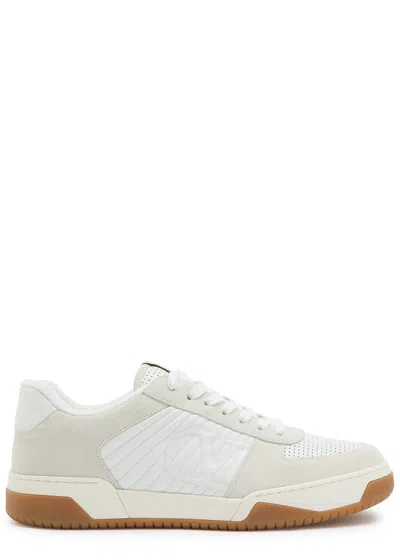 Valentino Garavani Signature Detail Ankle Padding Sneakers With Interchangeable Laces In White