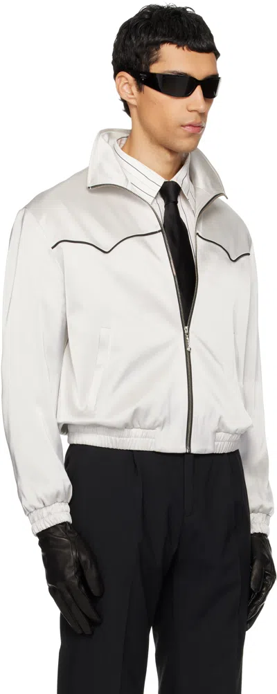 Ernest W Baker グレー Western トラックジャケット In White