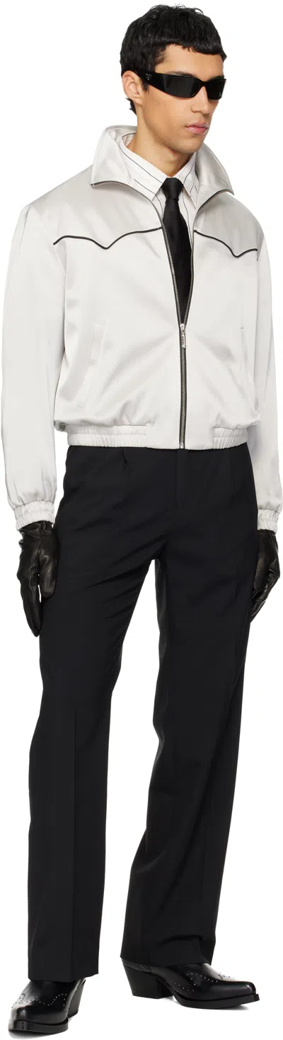 Ernest W Baker グレー Western トラックジャケット In White