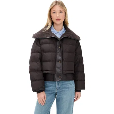 Rag & Bone Gloria Puffer Jacket In Brown