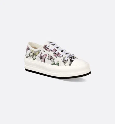 Dior Walk'n' Platform Sneaker In White