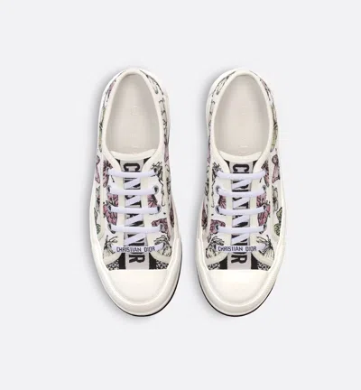 Dior Walk'n' Platform Sneaker In White