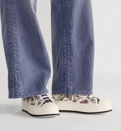 Dior Walk'n' Platform Sneaker In White
