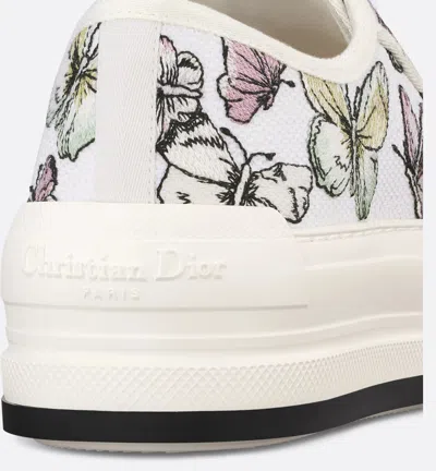 Dior Walk'n' Platform Sneaker In White