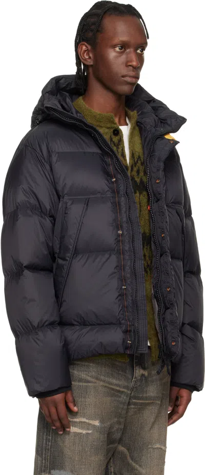Parajumpers ブラック Cloud フード ダウンジャケット In Multi
