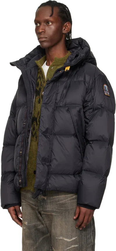 Parajumpers ブラック Cloud フード ダウンジャケット In Multi