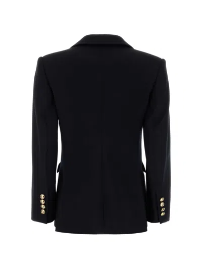 Aftercoat Wool Blazer With Cupro Lining In Blue