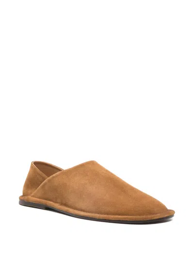 Sandro Suede Loafers In Multi
