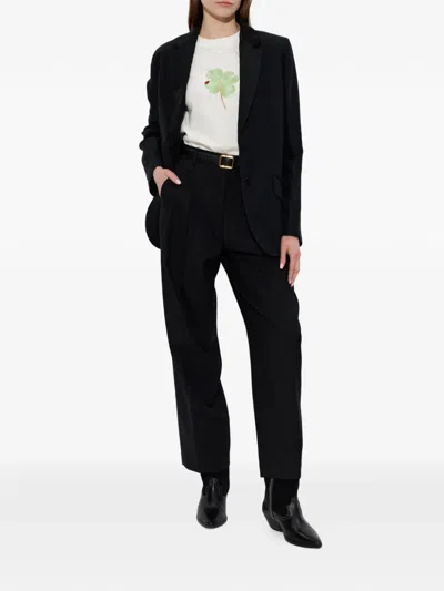 Paul Smith Belt Loop Track Pants In Black