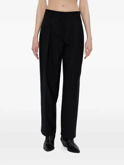 Paul Smith Belt Loop Track Pants In Black