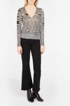 MISSONI Sheer Stripe-Knit Top