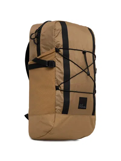 Jack Wolfskin Wanderthirst 20 Drawstring Backpack In Brown