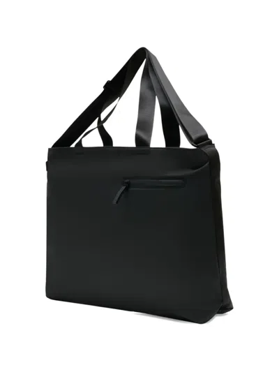 Rains Dash Adjustable-strap Shoulder Bag In Black