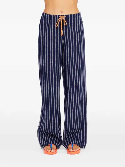 The Upside Belize Charli Drawstring Pant In Blue