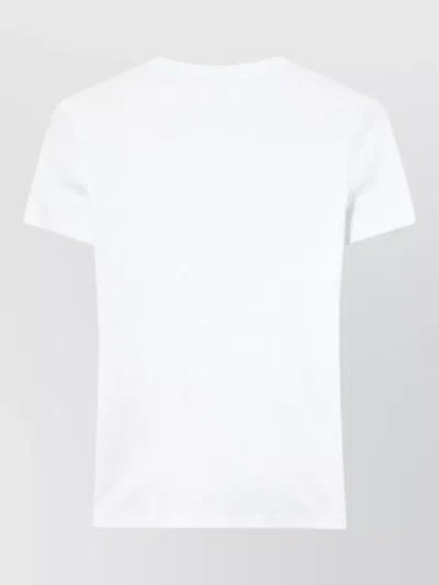 Off-white Fitted Tee In White