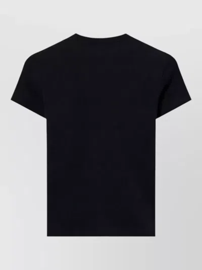 Off-white Off White Off Stamp Rib Basic Tee Black White In Multi