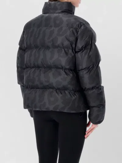 Nike Nylon Animalier Therma Fit Bomber Jacket In Black