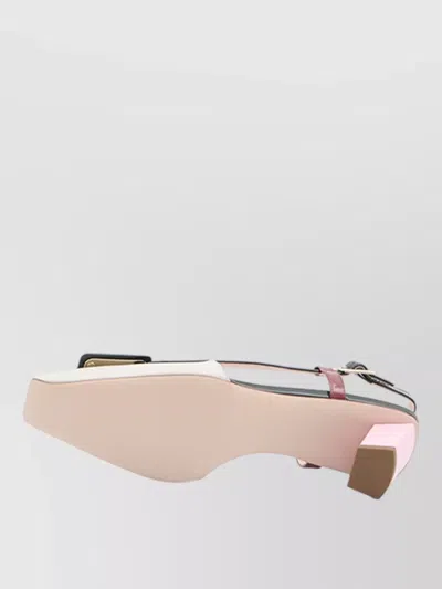 Roger Vivier Belle Vivier 45 Slingback Pumps In Patent Leather In Multi