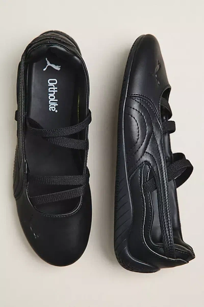 Puma Speedcat Ballet Python Sneaker In Black