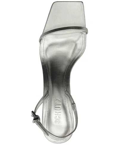 Schutz Judith Slingback Sandal In White