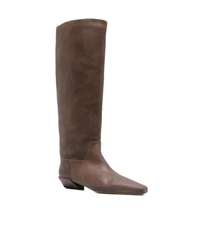 Paris Texas Bettina Knee-high Boots In Black