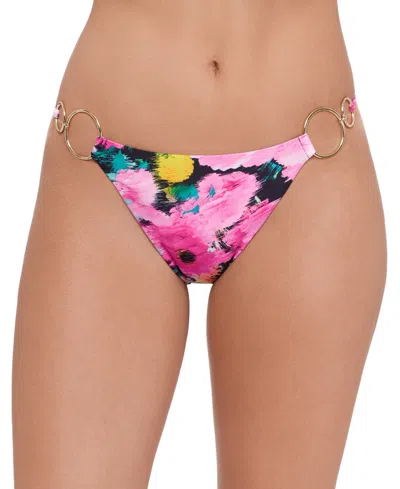 Steve Madden Ring Bikini Bottoms In Multi